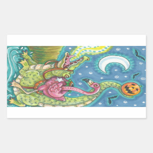 ADESIVO RETANGULAR FOLHETO DE PINCO DE PINCO DE PINCO FLAMINGO - FOLH