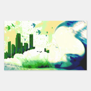 Adesivo Retangular fora do alcance.