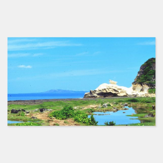 Adesivo Retangular Formação de Rock Kapurpuruwan (Frente)