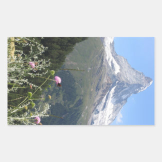Adesivo Retangular Foto de Matterhorn Mountain