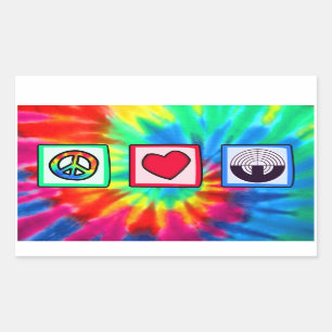 Adesivo Retangular Foto do esporte roxo