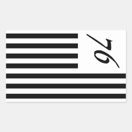 Adesivo Retangular Freedom 1776