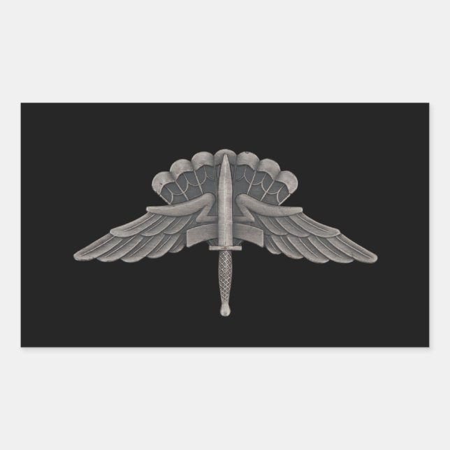 Adesivo Retangular Freefall (HALO) (Frente)