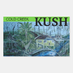 ADESIVO RETANGULAR FRIO CREEK KUSH