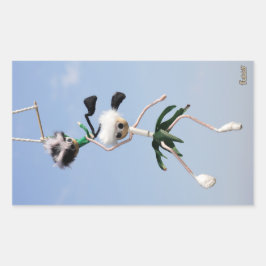 Adesivo Retangular Fubby krachten, Hang in There, I got you