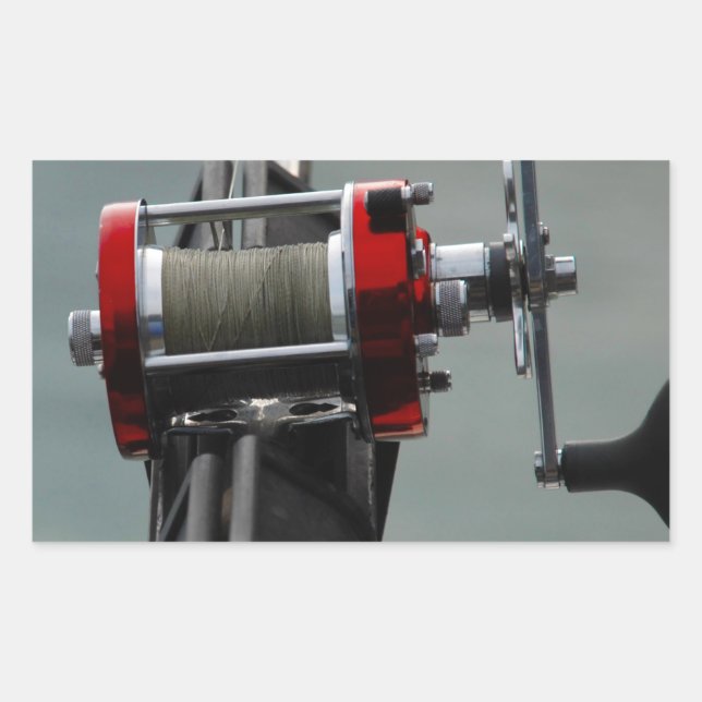 Adesivo Retangular Fuga da pesca (Frente)