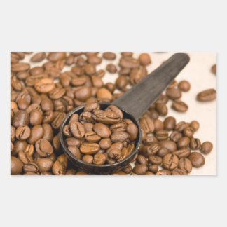 Adesivo Retangular Fundo do Beans Café