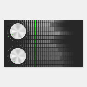 Adesivo Retangular Fundo do Partido