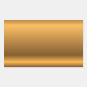 Adesivo Retangular fundo dourado