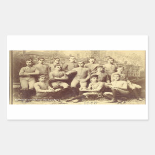 Adesivo Retangular Futebol 1888 de UMass