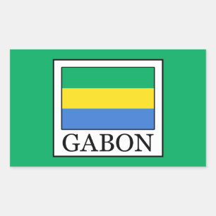 Adesivo Retangular Gabão