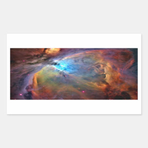 Adesivo Retangular Galáxia Espacial Orion Nebula
