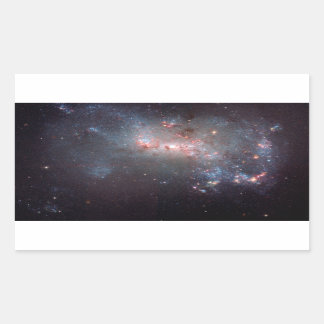Adesivo Retangular Galáxia Irregular NGC 4449 Caldwell 21