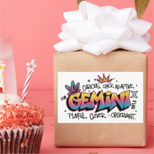 Adesivo Retangular Gemini