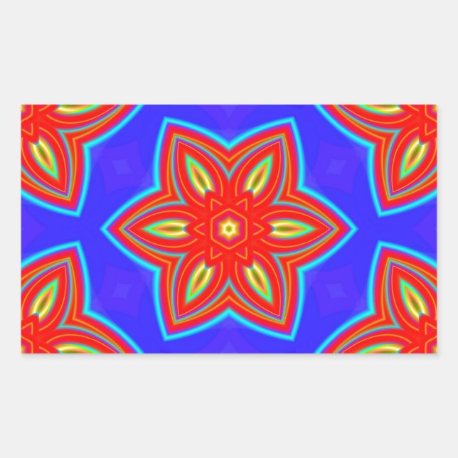 Adesivo Retangular Geométrico 160614 (05) (Frente)