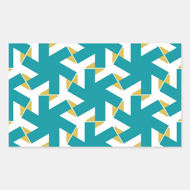 Adesivo Retangular Geométrico 230614 (03) (Frente)