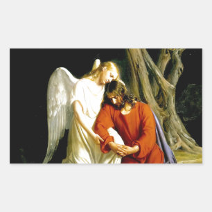 Adesivo Retangular Gethsemane Carl Bloch