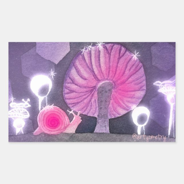 Adesivo Retangular Ghear Snail (Frente)