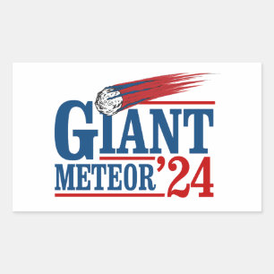 Adesivo Retangular Giant Meteor 2024