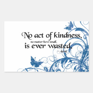 Adesivo Retangular giro da borboleta gentil