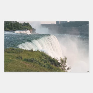 Adesivo Retangular Glória da Natureza: Niagara Cai