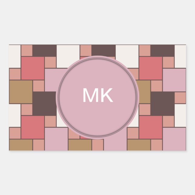 Adesivo Retangular Goma-Bolha Sorbet (Frente)