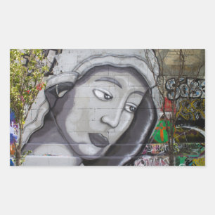 Adesivo Retangular Grafite Maria