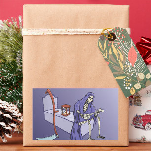 Adesivo Retangular Grim Reaper