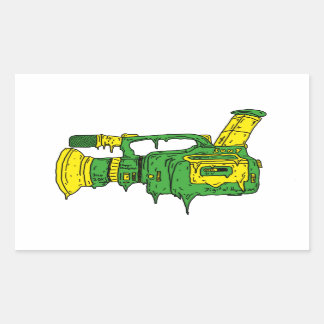 Adesivo Retangular Grimey VX1000 Stickers