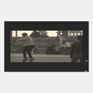 Adesivo Retangular Groovy United Skates Summertime Photo