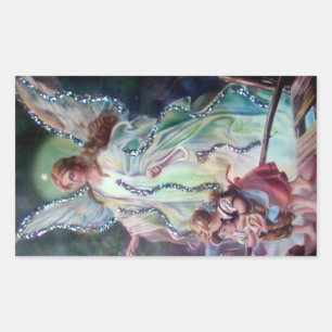 Adesivo Retangular GUARDIAN ANGEL c. retangular 1900