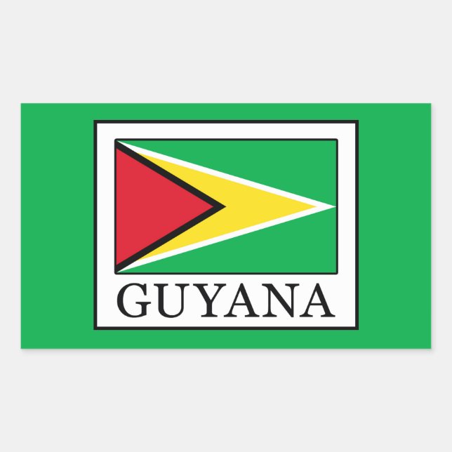 Adesivo Retangular Guiana (Frente)