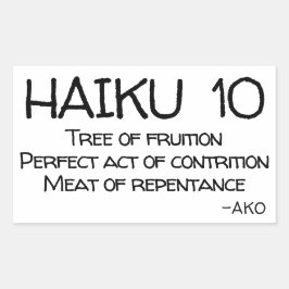 ADESIVO RETANGULAR HAIKU 10