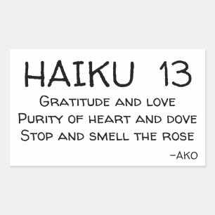 ADESIVO RETANGULAR HAIKU 13