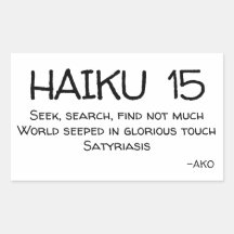 HAIKU 15