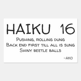 ADESIVO RETANGULAR HAIKU 16