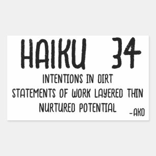 ADESIVO RETANGULAR HAIKU 34