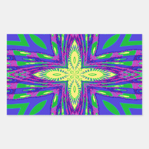 Adesivo Retangular Hakuna matata Mombasa Kanga