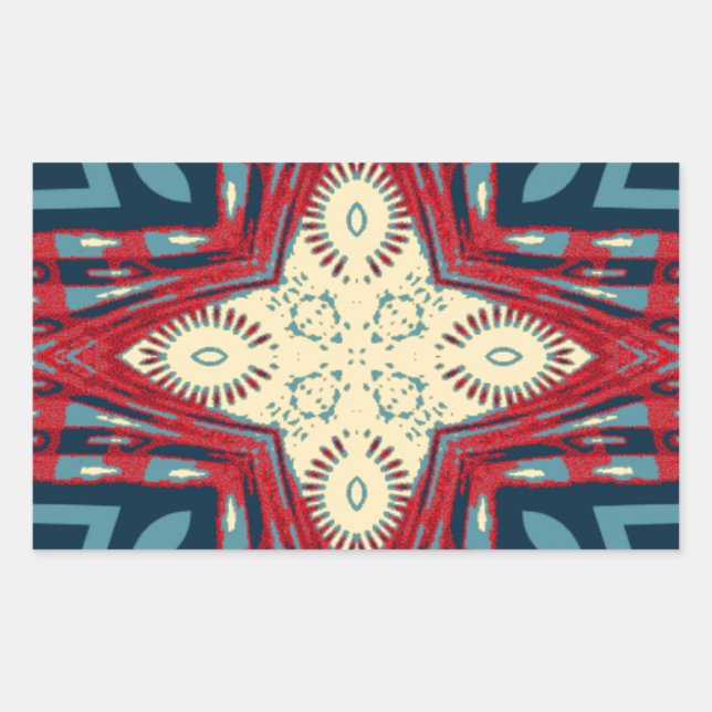 Adesivo Retangular Hakuna Matata Text Hope Abstrato (Frente)