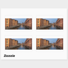 Adesivo Retangular Hamburgo Alemanha