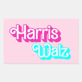 Adesivo Retangular Harris Walz