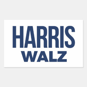 ADESIVO RETANGULAR HARRIS WALZ 2024