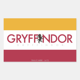 Adesivo Retangular Harry Potter  Parceiro Gryffindor