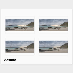 Adesivo Retangular Haukland Lofoten