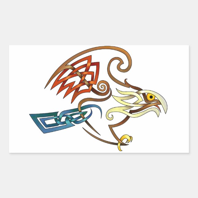 Adesivo Retangular Hawk (Frente)