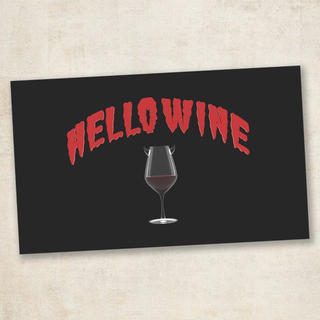 Adesivo Retangular Hello Wine - Halloween Sticker Pack (Criador carregado)