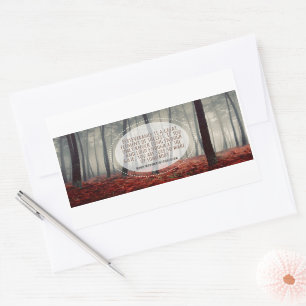 Adesivo Retangular Henry Longfellow Inspirational Cote Perseverança