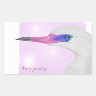 Adesivo Retangular Heron