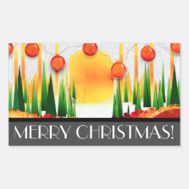 ADESIVO RETANGULAR HOLIDAY SUNSHINE WITHIN THE PINES :)