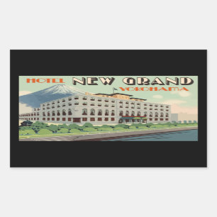 Adesivo Retangular Hotel New Grande Yokohama (Japan)